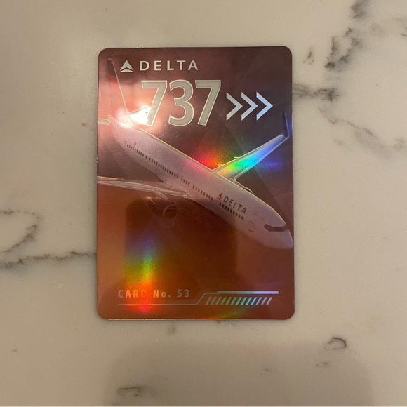 Delta Air Lines Pilot Trading Cards 2022 Set of 7 with Boeing and Airbus Collect - Picture 15 of 16
